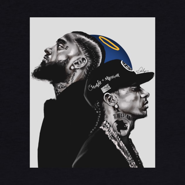 Nipsey Hussle by Heulwen Team